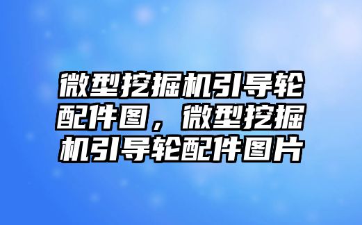 微型挖掘機引導輪配件圖，微型挖掘機引導輪配件圖片