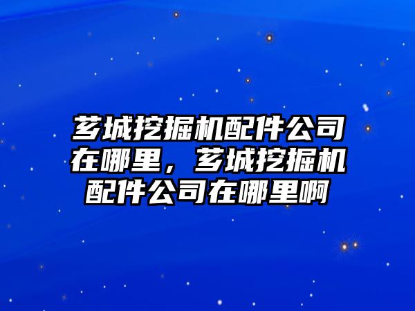 薌城挖掘機配件公司在哪里，薌城挖掘機配件公司在哪里啊