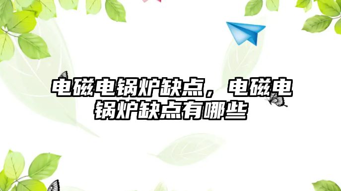 電磁電鍋爐缺點，電磁電鍋爐缺點有哪些