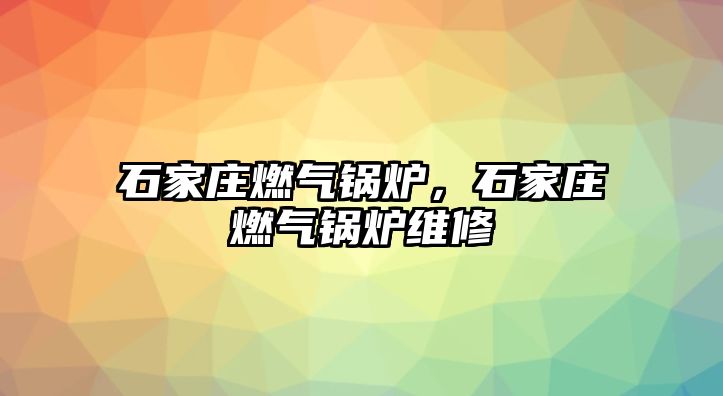 石家莊燃氣鍋爐，石家莊燃氣鍋爐維修