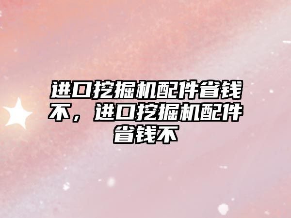 進口挖掘機配件省錢不，進口挖掘機配件省錢不