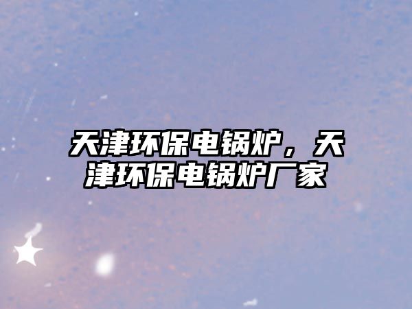 天津環保電鍋爐，天津環保電鍋爐廠家