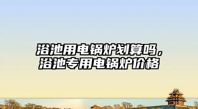 浴池用電鍋爐劃算嗎，浴池專用電鍋爐價格