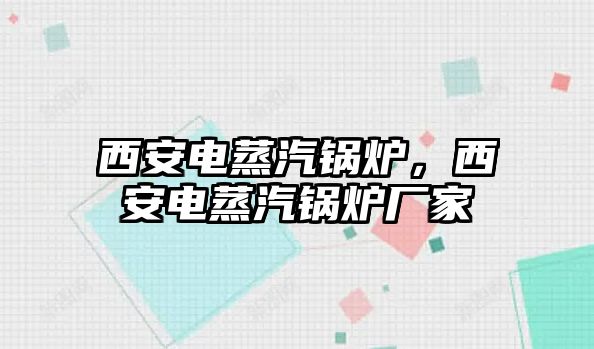 西安電蒸汽鍋爐，西安電蒸汽鍋爐廠家