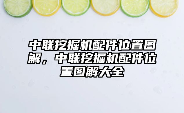 中聯(lián)挖掘機(jī)配件位置圖解，中聯(lián)挖掘機(jī)配件位置圖解大全