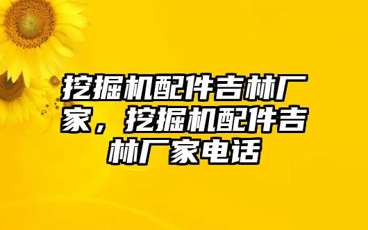 挖掘機配件吉林廠家，挖掘機配件吉林廠家電話