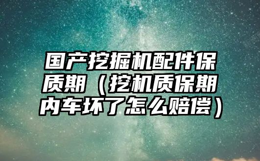 國產(chǎn)挖掘機配件保質(zhì)期（挖機質(zhì)保期內(nèi)車壞了怎么賠償）