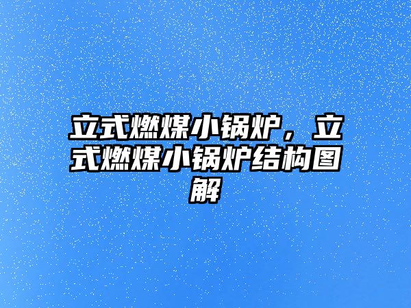 立式燃煤小鍋爐，立式燃煤小鍋爐結構圖解