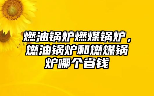 燃油鍋爐燃煤鍋爐，燃油鍋爐和燃煤鍋爐哪個省錢