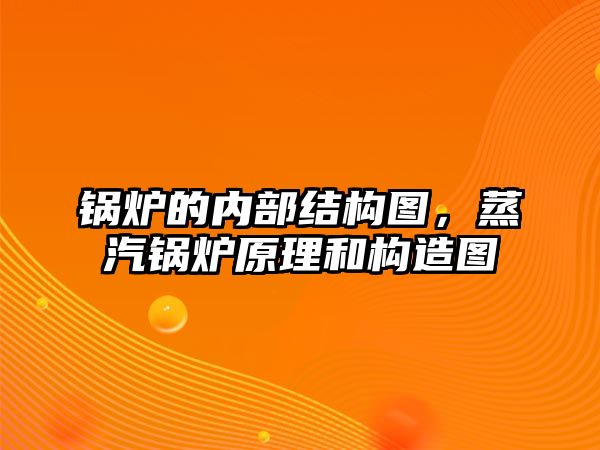 鍋爐的內(nèi)部結(jié)構(gòu)圖，蒸汽鍋爐原理和構(gòu)造圖