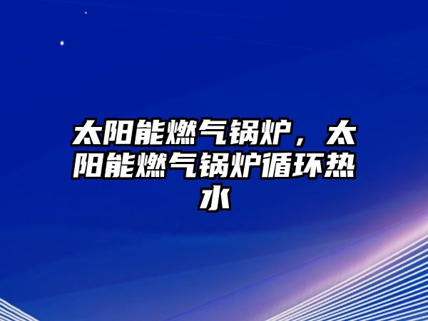 太陽能燃氣鍋爐，太陽能燃氣鍋爐循環熱水