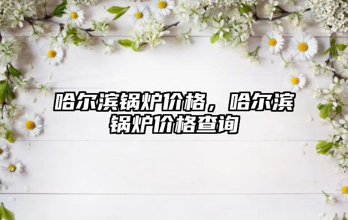 哈爾濱鍋爐價格，哈爾濱鍋爐價格查詢