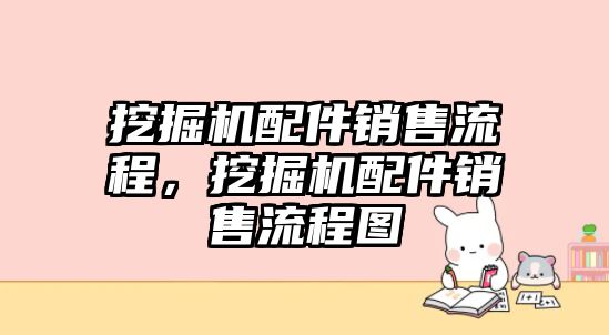 挖掘機配件銷售流程，挖掘機配件銷售流程圖