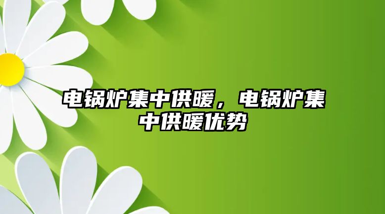 電鍋爐集中供暖，電鍋爐集中供暖優(yōu)勢