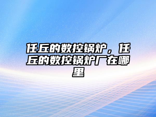 任丘的數控鍋爐，任丘的數控鍋爐廠在哪里