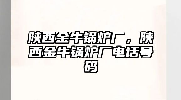 陜西金牛鍋爐廠，陜西金牛鍋爐廠電話號(hào)碼