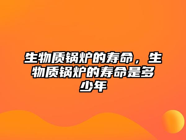 生物質鍋爐的壽命，生物質鍋爐的壽命是多少年