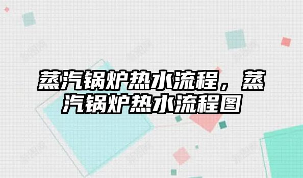 蒸汽鍋爐熱水流程，蒸汽鍋爐熱水流程圖