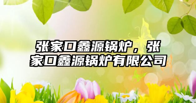 張家口鑫源鍋爐，張家口鑫源鍋爐有限公司