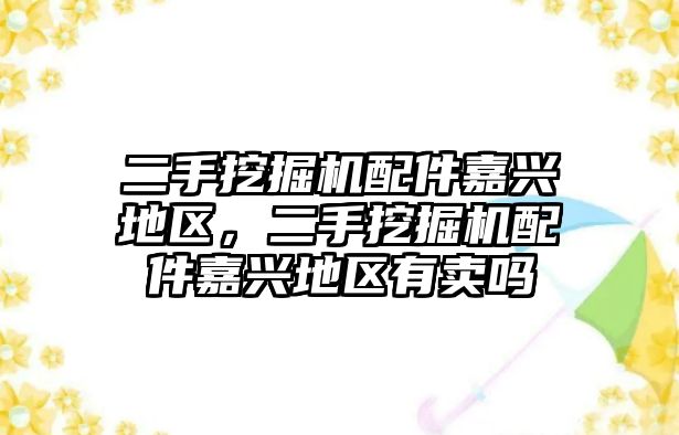 二手挖掘機配件嘉興地區，二手挖掘機配件嘉興地區有賣嗎