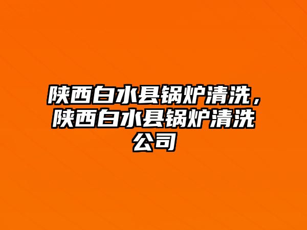 陜西白水縣鍋爐清洗，陜西白水縣鍋爐清洗公司