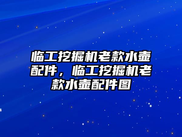 臨工挖掘機老款水壺配件，臨工挖掘機老款水壺配件圖