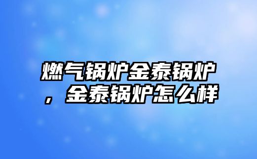 燃氣鍋爐金泰鍋爐，金泰鍋爐怎么樣