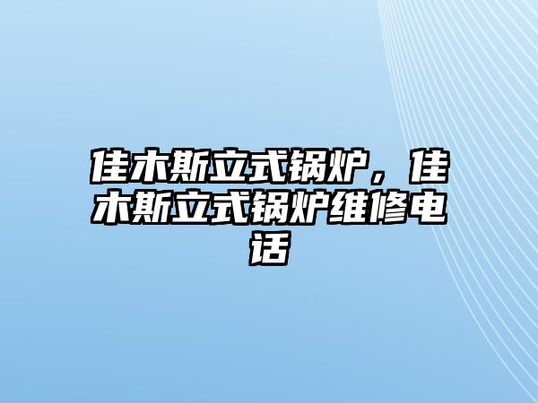 佳木斯立式鍋爐，佳木斯立式鍋爐維修電話