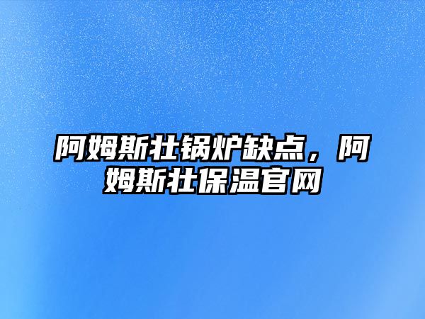 阿姆斯壯鍋爐缺點，阿姆斯壯保溫官網