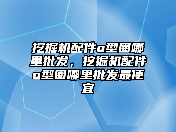 挖掘機配件o型圈哪里批發(fā)，挖掘機配件o型圈哪里批發(fā)最便宜