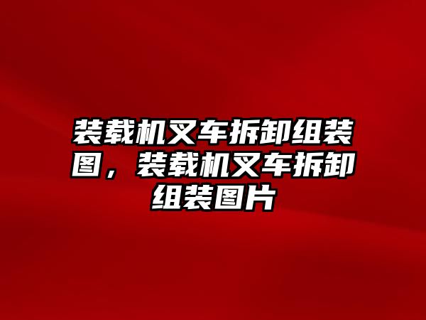 裝載機叉車拆卸組裝圖，裝載機叉車拆卸組裝圖片