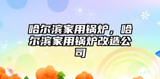 哈爾濱家用鍋爐，哈爾濱家用鍋爐改造公司