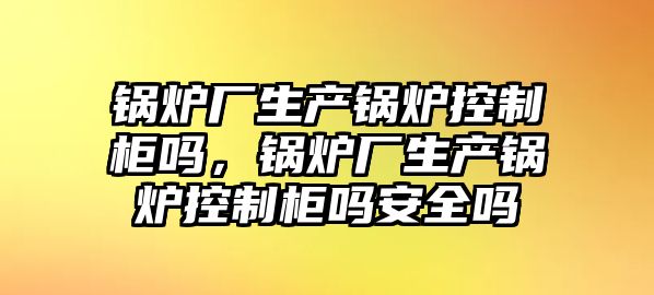 鍋爐廠生產鍋爐控制柜嗎，鍋爐廠生產鍋爐控制柜嗎安全嗎