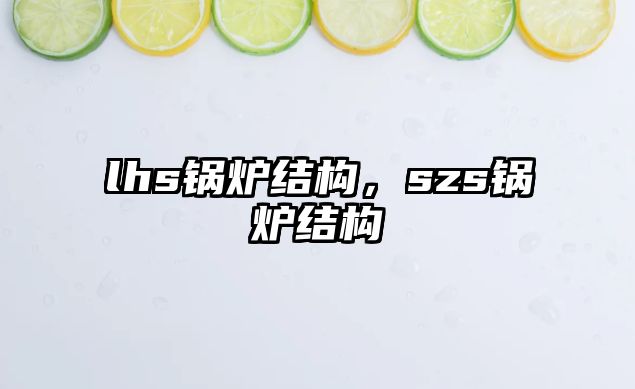 lhs鍋爐結構，szs鍋爐結構