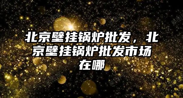 北京壁掛鍋爐批發，北京壁掛鍋爐批發市場在哪