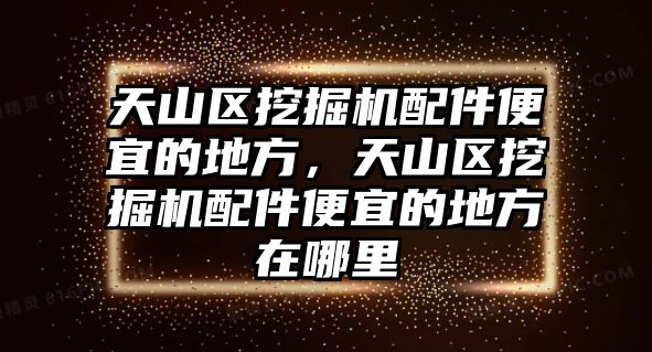 天山區挖掘機配件便宜的地方，天山區挖掘機配件便宜的地方在哪里