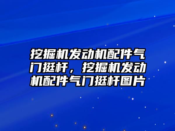 挖掘機發動機配件氣門挺桿，挖掘機發動機配件氣門挺桿圖片