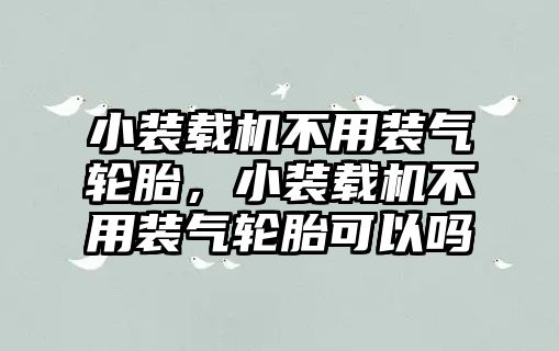 小裝載機不用裝氣輪胎，小裝載機不用裝氣輪胎可以嗎